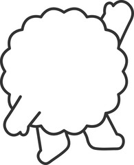 판서하는 자연이의 뒷모습