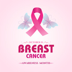 Campaign or celebration graphic resources for Breast cancer awareness month