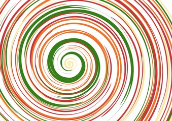 Random color swirl abstract design