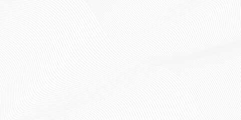 Vector abstract white digital blend wave lines technology background. Modern minimal gradient white flowing wave lines and glowing moving lines. Futuristic technology and sound wave lines background.
