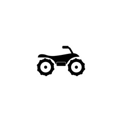 Quad atv icon isolated on white background © sljubisa