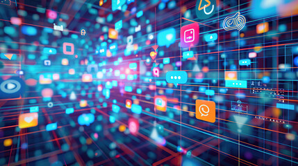 The concept of digital content, a social network service, streaming video, and NFT, which is a non-fungible token.