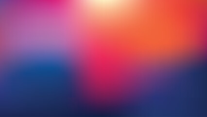 Dark grainy color gradient background, purple red orange blue black colors banner abstract design