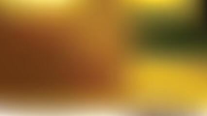 Golden empty background. Abstract yellow Blurred spring background. Soft summer bright gradient backdrop with place for text. Trendy illustration for graphic design, banner, poster