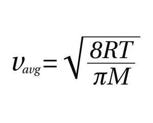 Average Speed Equation on the white background. Education. Science. School. Formula. Vector illustration.