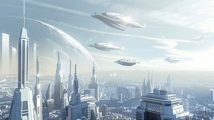 Futurism, future city