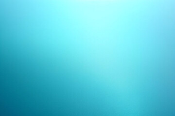 Blue green grainy color gradient background teal turquoise glowing noise texture poster backdrop designm copy space.	