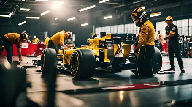 Tire Changes and Refueling. Pit Lane Strategies