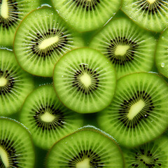 kiwi fruit pattern background