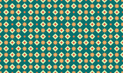 Grunge Design Geometric Shapes Seamless Pattern for Wallpaper Background