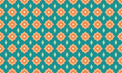 Grunge Design Geometric Shapes Seamless Pattern for Wallpaper Background