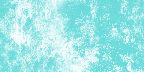 Cyan old stain concrete wall texture overlay isolated grunge vintage vector abstract background.