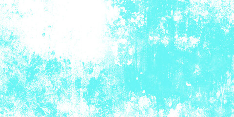 Cyan old stain concrete wall texture overlay isolated grunge vintage vector abstract background.