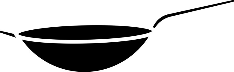 Wok vector illustration