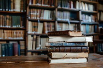 books in library