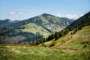 Rakytov hill, Big Fatra mountains scenery, Slovakia