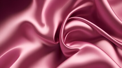 Obraz premium Pink satin fabric background 