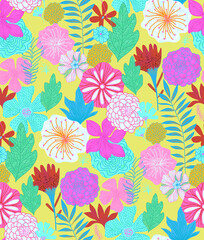 seamless floral pattern