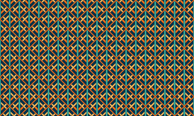 Art Deco Design Geometric Shapes Seamless Pattern for Wallpaper Backgroun