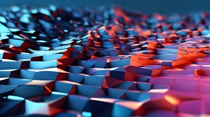 Contemporary abstract digital 3D background. can be applied to the explanation of science, education, digital storage, network capabilities, and other technological activities. Make a copy of space. u