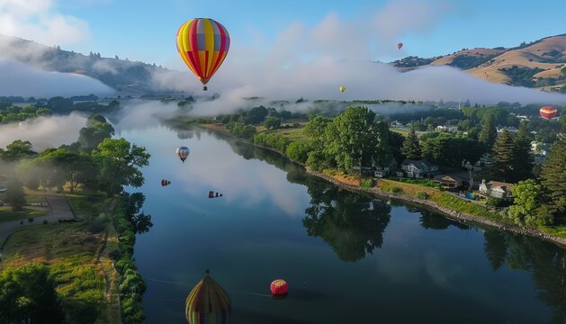Soaring High: The 25th Annual Sonoma County Hot Air Balloon Classic Returns to California on June 20