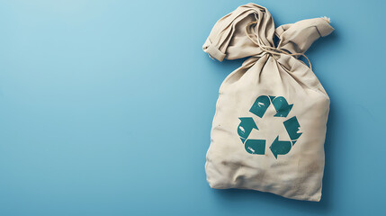 Cloth bags, environmentally friendly materials to reduce waste in the world