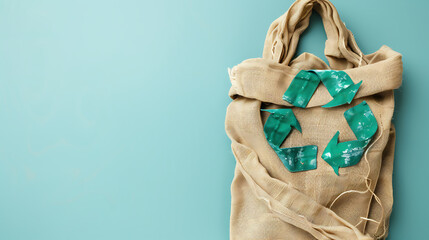 Cloth bags, environmentally friendly materials to reduce waste in the world