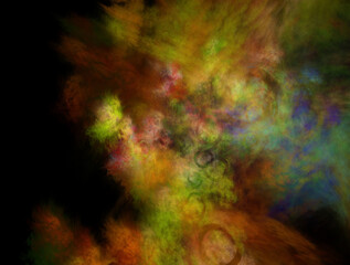 Imaginatory fractal abstract background Image