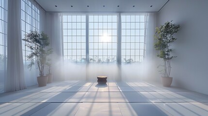 A clean, white background with a faint grid pattern, offering a hint of structure without distracting from the main content. Minimal and Simple,