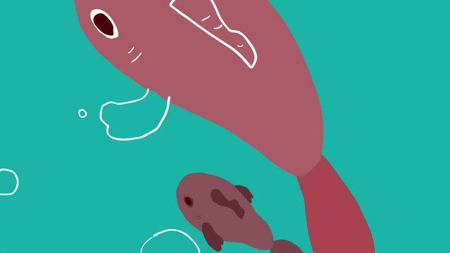 Fish Transitions Motion Graphics Pack is a creative collection of hand drawn animated transitions of colorful fish swimming and diving in ocean waves. Full HD resolution with alpha channel.
