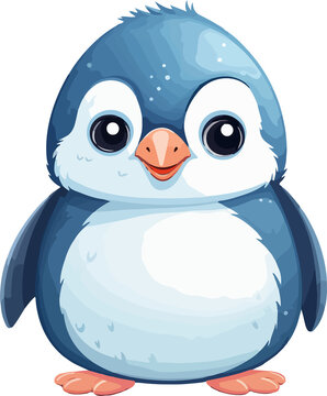 recommend clip art: Cute penguin clipart design illustration