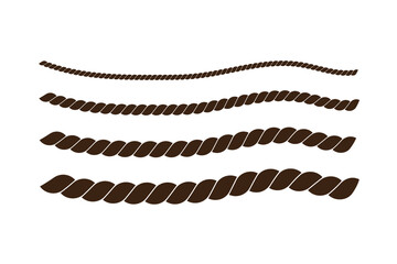 rope vector illustration