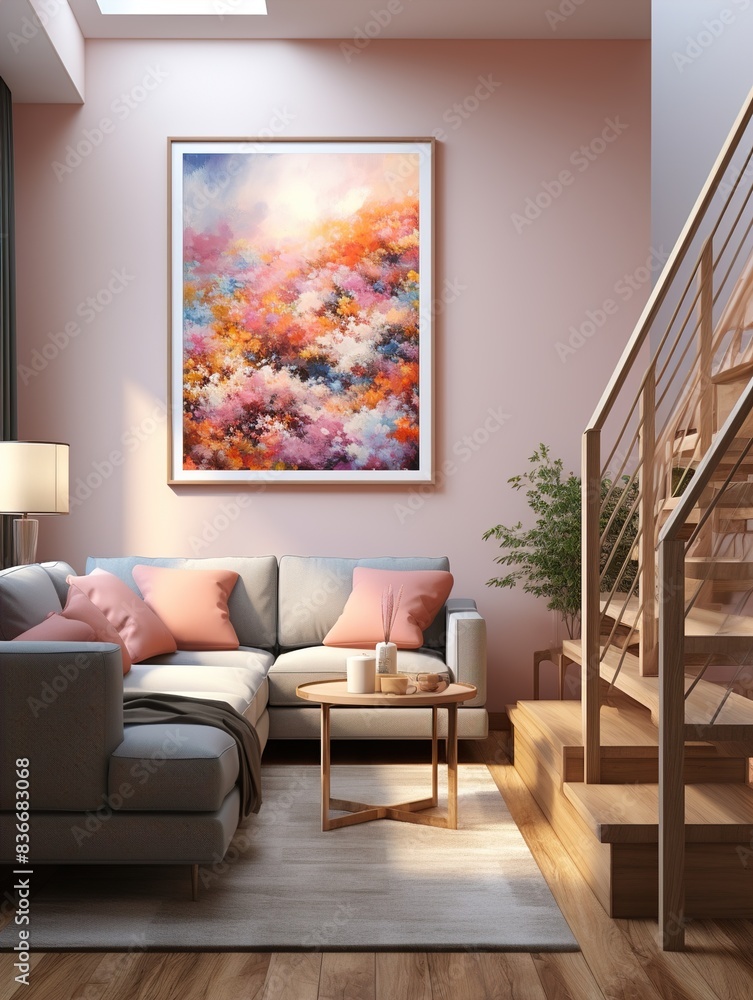 Canvas Prints modern living room