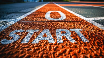 The Start Line on Track