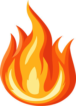 recommend clip art: Fire flame clipart design illustration