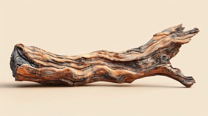 Obraz premium Wood piece table