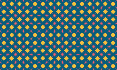 Hand-Drawn Design Geometric Shapes Seamless Pattern for Wallpaper Background