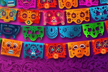 Fototapeta premium Cinco de Mayo concept for Mexican American holiday. Happy Cinco De Mayo Day design, Mexicans celebrating May 5, Mexico's victory. Mexican party background.