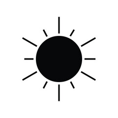 Sun and moon icon vector day and night icon set. dark and light mode icons , Screen brightness and contrast level signs and symbols for app user, isolated with white background.
