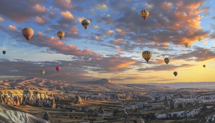 Cappadocia: A Spectacular Sky Dance of Hot Air Balloons
