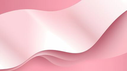 Background with light pink  gradient color paper cut vector image
