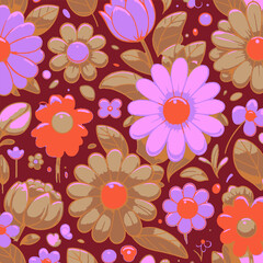 seamless floral pattern