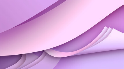 Background with light purple gradient color paper cut vector image
