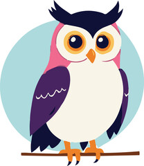 owl clip art vector