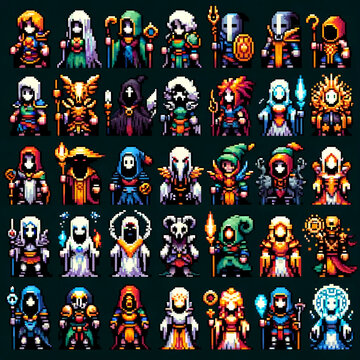 RPG Doppelganger Spritesheet