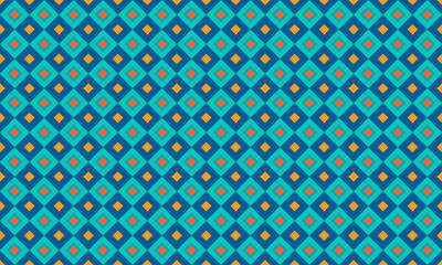 Parallax Design Geometric Shapes Seamless Pattern for Wallpaper Background