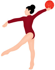 rhythmic gymnastics ribbon