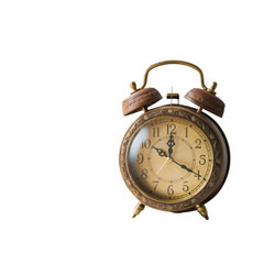 a mini clocok with transparent background
