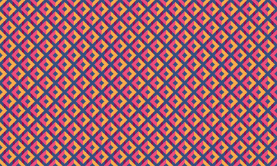 Parallax Design Geometric Shapes Seamless Pattern for Wallpaper Background