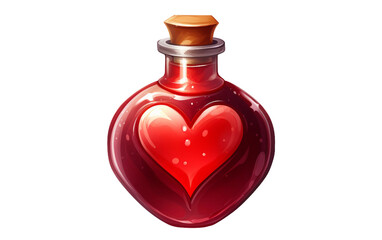 heart shaped bottle